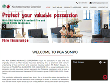 Tablet Screenshot of pgasompo.com